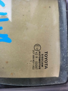 фото thumb №2, Стекло дверь левая зад toyota chr ch-r рестайлинг 2021