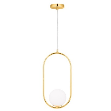 ПОТОЛОЧНЫЙ ПОДВЕСНОЙ СВЕТИЛЬНИК ЗОЛОТОЙ БЕЛЫЙ LOFT BALL