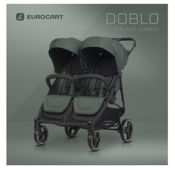 Детская двойная троллейбусная тележка Doblo Foil Col