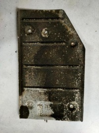 Накладка nad гаситель конечный mercedes 107 с Разборки, фото thumb