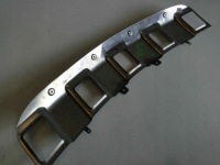 Mercedes ml w164 164 лист хром спойлер в Украине, фото thumb