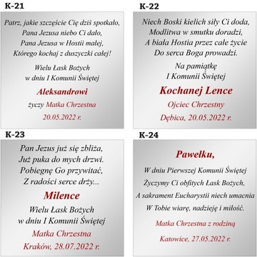 OBRAZ SREBRNY PAMIĄTKA ŚLUBU CHRZTU KOMUNII GRAWER