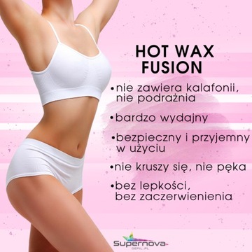 Wosk Twardy do depilacji Supernovadepil bezpaskowy