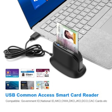 Czytnik karty kierowcy TACHOGRAF USB-C z PROGRAMEM