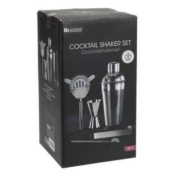Zestaw Barmański do Drinków SHAKER 500 ml 5 el. SZEJKER Barmańskich KPL