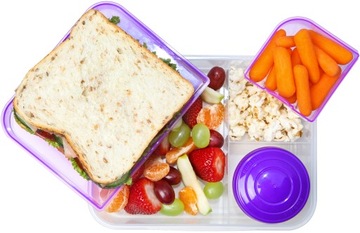 Система-контейнер-ланч-завтрак фиолетовый Bento 1,65
