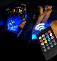 фото thumb №15, Освещение интерьера кабины автомобиль 48 led rgb pilot