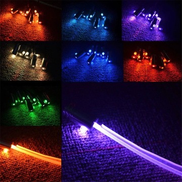 5 x 6M RGB EL WIRE ВНУТРЕННЕЕ ВОЛОКОННОЕ ОСВЕЩЕНИЕ