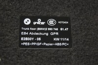 фото thumb №11, Багажника обшивка x1 e84 lift обшивка