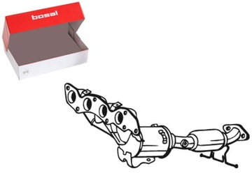 фото thumb №1, Катализатор volvo c30 s40 ii v50 ford c-max focus c-max focus ii 1.4