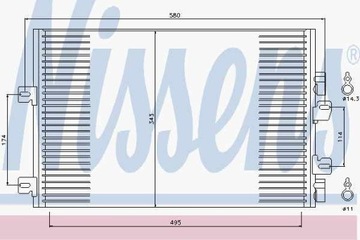 фото thumb №11, Радиаторов кондиционера nissens 94745 8200137650