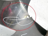 Бампер задняя задний renault laguna ii phi nv676 01- Доставка, фото thumb