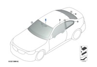 фото thumb №1, Скло передня лобове kafas hud водіння assistant bmw g42 g87 m2 оригінал