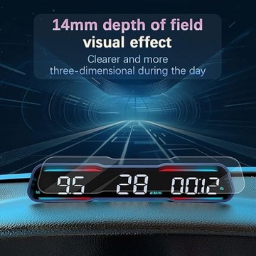 фото thumb №5, Amhvmu дисплей автомобильный gps спидометр hud расстояние время