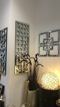 Настенное зеркальное панно Glamour Decoration 120x40