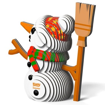 Пространственная головоломка Снеговик 3D головоломка Eugy