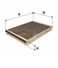 фото thumb №16, Фільтр кабіни з вугіллям активованим volvo s60 ii, s80 ii, v60 i, v70 ii, v70