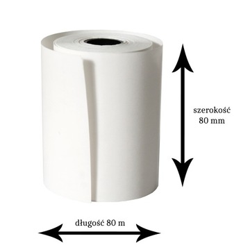 Papier do drukarki Posnet THERMAL 80x80