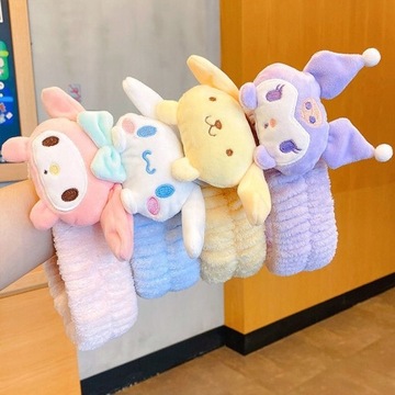 Синяя плюшевая повязка на голову Cinnamoroll Kawaii Anime