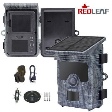 REDLEAF RD7000 WIFI 2K КАМЕРА СОЛНЕЧНАЯ ПАНЕЛЬ + 64 ГБ