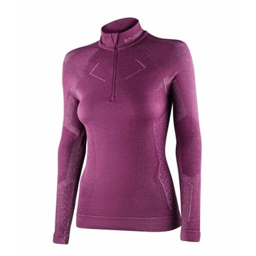 Bluza damska Brubeck EXTREME MERINO Koszulka termoaktywna wełna merynosa M