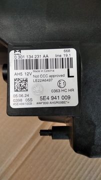 фото thumb №4, Skoda octavia 4 рестайлінг лампа led ліва фара лівий 5e4941009