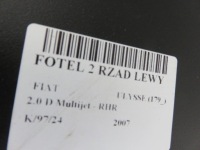 Сидіння 2 ряд лівий fiat ulysse Оригінал, фото thumb