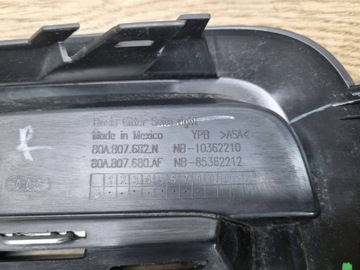 фото thumb №7, Audi q5 sq5 2020 перед сторона правая решётка, заглушки