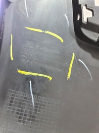 фото thumb №13, Hyundai tucson iii lift спойлер накладка бампера задня задній 86612-d7510