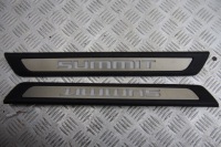 Купить Молдинг накладка порог led jeep grand cherokee wk2 рестайлинг  16-21 summit комплект, фото thumb