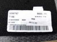 Mercedes-benz ml w166 2012 обшивка багажника a1666800002 Зі Шроту, фото thumb