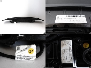 фото thumb №14, Porsche cayenne 9y3 купе кришка механізм привід спойлер спойлер крило зад