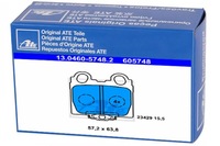 фото thumb №1, Ate 13.0460-5748.2 набір гальмівних колодок гальмівних, гальма дискові