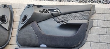 фото thumb №5, Обивка обшивки дверь чёрная кожа mercedes w220