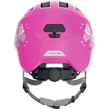 Kask dziecięcy Abus SMILEY 3.0 pink butterfly S 45-50