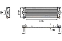 фото thumb №2, Інтеркулер радіатор повітря наддувний [he