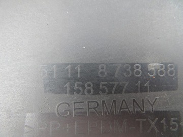 фото thumb №12, Bmw g26 i-4 m sport нижняя накладка бампера 51118738588
