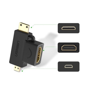 АДАПТЕР HDMI mini HDMI micro HDMI АДАПТЕР