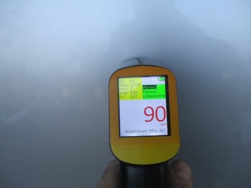 фото thumb №5, Audi a6 c6 капот серебряная ly7w оригинальный лак