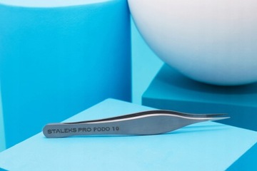 STALEKS Пинцет для бровей Пинцет ANGLE TC-10/1