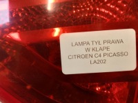 Citroen c4 picasso фара правий задній w кришці Доставка, фото thumb