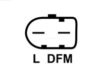 Генератор a0428 as-pl seat arosa cordoba 1 2 70a в Украине, фото thumb