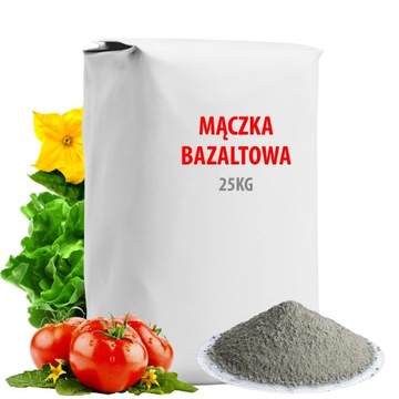 Nawóz do Warzyw Ekologiczny MĄCZKA BAZALTOWA 25KG