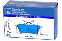 фото thumb №1, Ate 13.0460-2937.2 набор тормозных колодок тормозных, тормоза дисковые