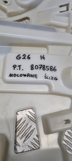 фото thumb №16, Bmw g26 i4 m-pakiet m-p кронштейн напрямна бампера правий задня задній 8078586