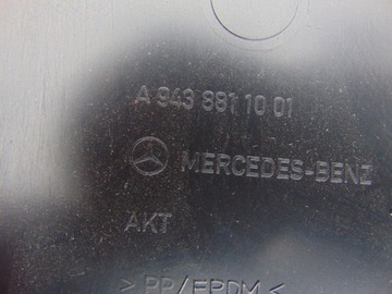 фото thumb №12, Підкрилок правий перед mercedes actros mp2 mp3 a9438811001 нове оригінал