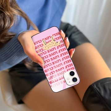 Чехол Стеклянный чехол для IPHONE 12 Feminine Girl Designs