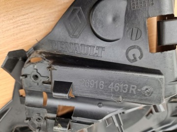 фото thumb №8, Renault scenic левая решётка бампера рамка галоген