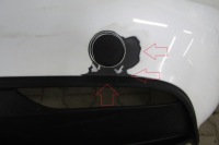 Бампер задня задній tesla model 3 iii lift 23- Оригінал, фото thumb