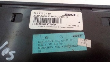 фото thumb №8, Підсилювач mercedes e430 w210 2108202789
